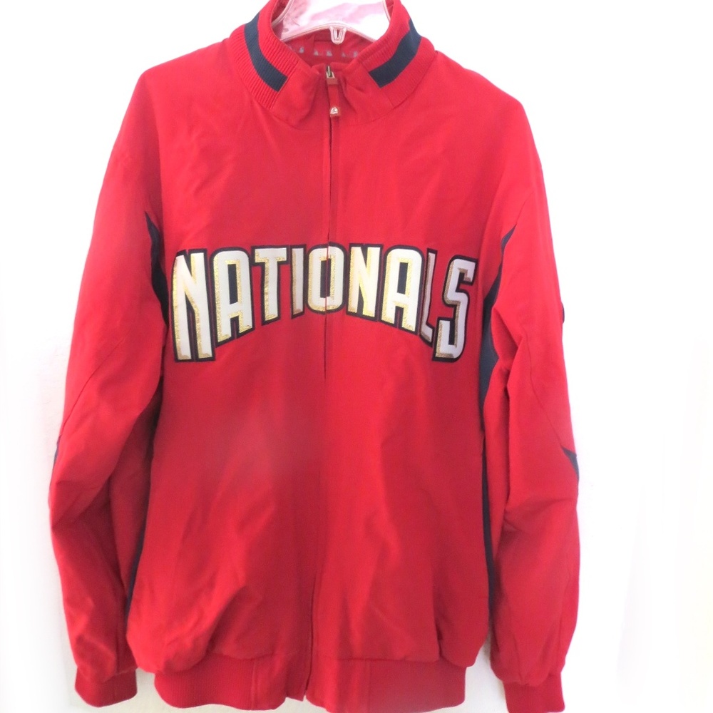 Auth MAJESTIC MLB  Washington Nationals Jacket XL